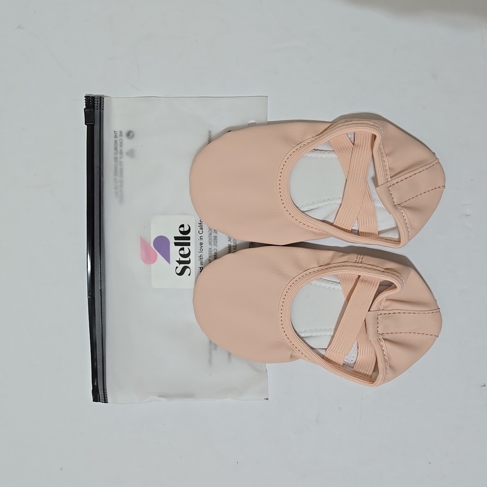 STELLE Kid's Ballet Dance Full Sole Shoes
